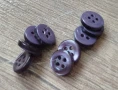 малки копченца- 9бр., лилави, 10мм., снимка 2