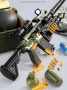 Детска играчка пушка автомат с меки патрони и допълнителни екстри, снимка 6
