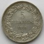 Монета Белгия 5 Франка 1849 г. Леополд I, снимка 2