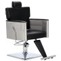 Хидравличен фризьорски стол за фризьорски салон Modus Barberking 83025-BLACK-FOTEL(6675)