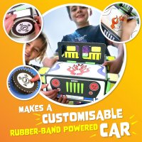 Детски комплект за изработка на кола от екологични материали, снимка 5 - Образователни игри - 43217764