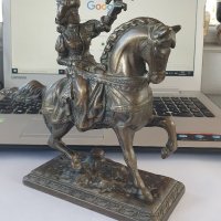 Антикварна френска фигура статуетка , снимка 2 - Антикварни и старинни предмети - 38379115