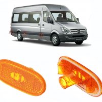 6броя Страничен габарит за бус MERSEDES Sprinter 2006-2013, VW Crafter 2005-2013, снимка 2 - Аксесоари и консумативи - 38426449