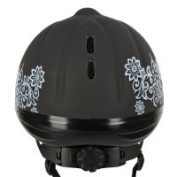 Детска каска за езда Helmet Beauty - черна, снимка 2 - Спортна екипировка - 42936590