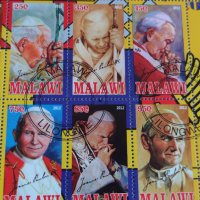 Пощенски марки  чиста комплектна серия ПАПА ЙОАН ПАВЕЛ ВТОРИ поща Малави за колекция 29322, снимка 3 - Филателия - 37691089