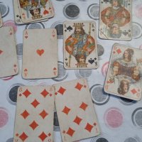 Стари карти тип ROCOCO, снимка 6 - Карти за игра - 38254905