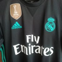 Real Madrid Cristiano Ronaldo 2017/2018 Adidas оригинална тениска фланелка Реал Мадрид Роналдо Away , снимка 4 - Тениски - 43213016