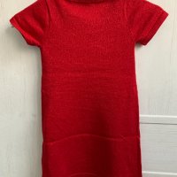 Червена блестяща рокля H&M 4-6 години, снимка 4 - Детски рокли и поли - 29075763