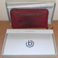 Портфейл Bugatti в оригинална кутия. кожа, снимка 1 - Портфейли, портмонета - 43218103