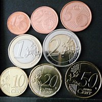 Купувам евро и евроцентове на монети. , снимка 1 - Нумизматика и бонистика - 26926629