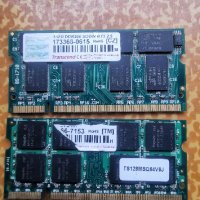 Рам памет за лаптоп 512MB PC2100 DDR266 SO-DIMM 200pin.за двете, снимка 1 - RAM памет - 36824086