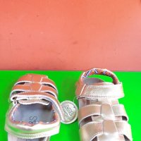 Английски детски сандали естествена кожа-M&S, снимка 4 - Детски сандали и чехли - 28537454