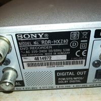 sony rdr-hx-710 160gb hdd recorder 1604211913, снимка 15 - Плейъри, домашно кино, прожектори - 32574905