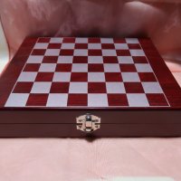 Шах , Дървен, Дървена кутия, Комплект 5 части, снимка 2 - Шах и табла - 38638711