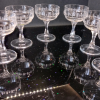 Комплект от тънкостенни чаши кристалин за вино, ликьор, шампанско, безалкохолни...., снимка 12 - Чаши - 44875757