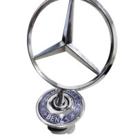 Емблема Мерник за преден капак за Мерцедес Mercedes C / E / S - Class W202 W203 W210 W211 W220 W221, снимка 1 - Аксесоари и консумативи - 43283848