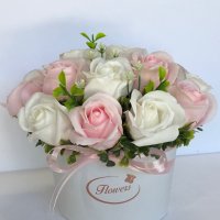 Букет със сапунени рози, снимка 7 - Подаръци за жени - 33178203