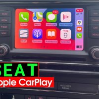 🚗🚗Активиране на Apple CarPlay Android Auto Audi SEAT Skoda VOLKSWAGEN PORSCHE VIM Видео в движение, снимка 4 - Навигация за кола - 38916691