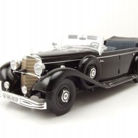 Mercedes 770 Cabrio W150 1938 - мащаб 1:18 на MCG моделът е нов в кутия, снимка 1 - Колекции - 40070451