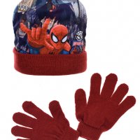 Шапка+ръкавици Спайдърмен SPIDERMAN.ПРОМОЦИЯ!!!, снимка 3 - Шапки, шалове и ръкавици - 23365471
