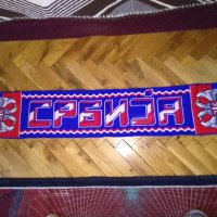 Сърбия шал везан, снимка 1 - Футбол - 27213946