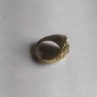 мъжки пръстен от метал, снимка 2 - Пръстени - 43545586