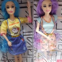Кукли с цветни коси, снимка 1 - Кукли - 38680976
