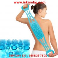 Двустранен силиконов масажор за баня, снимка 8 - Други стоки за дома - 28517282