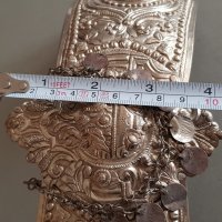 Възрожденски големи Сребърни Софийски от 1907 година ковани пафти пафта, снимка 9 - Антикварни и старинни предмети - 26745634