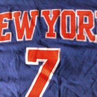 Тениска баскетбол  на Carmelo Anthony #7 New York Kniks NBА 2013 Adidas размер Л, снимка 4 - Баскетбол - 28546125