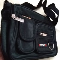 Нова спортно-ежедневна чанта, черна, снимка 2 - Чанти - 38796980