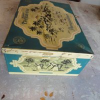 Страхотна ламаринена тенекиена кутия 6, снимка 4 - Антикварни и старинни предмети - 43775823