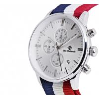 Унисекс цветен часовник- Bella Bellagio Silver Watch (005), снимка 1 - Луксозни - 44894009
