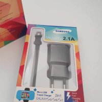 Зарядно, адаптер + кабел Micro USB Samsung Fast Charging, снимка 3 - Оригинални зарядни - 43196194