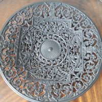 Немска метална декоративна чиния за стена Buderus 1731, снимка 1 - Декорация за дома - 32861256
