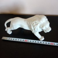 Порцеланова фигура лъв, снимка 6 - Антикварни и старинни предмети - 43886608
