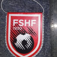 Вимпел на Албанската футболна федерация, снимка 2 - Фен артикули - 43781071
