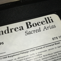 BOCELLI VHS VIDEO КАСЕТА 2003240826, снимка 5 - Аудио касети - 44853020