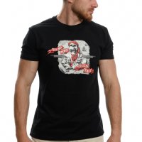 Нова мъжка тениска с дигитален печат Череп - Карибски пирати (Dead Men Tell No Tales), снимка 7 - Тениски - 37664227