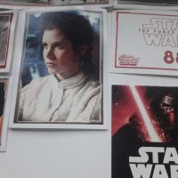 Star Wars стикери и картонче, снимка 3 - Колекции - 44031171