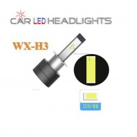 3000051373 Комплект LED Крушки за фар Amio ,WX . H3. 40W ,Мини, снимка 3 - Аксесоари и консумативи - 28951965