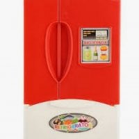 Детски хладилник от серията"Happy family"Червен, снимка 2 - Електрически играчки - 38940523