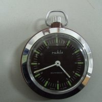 № 7273 стар джобен часовник  - Ruhla  , снимка 6 - Антикварни и старинни предмети - 43135272