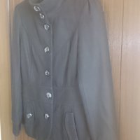 Черно късо палто, снимка 2 - Палта, манта - 27599792