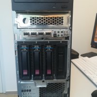 Продавам сървър HP Proliant ML110 G7, снимка 2 - Работни компютри - 40744477