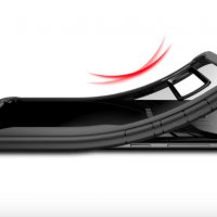 Удароустойчив кейс с прозрачен гръб и черна рамка за Samsung Note 10, снимка 3 - Калъфи, кейсове - 27852334
