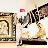 Подарък за 70 г. юбилей - Златна риба с юбилейна бутилка 70 г., снимка 8 - Подаръци за юбилей - 34358413