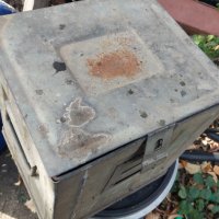 метална кутия сандъче  зип, снимка 2 - Антикварни и старинни предмети - 43154162