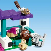 LEGO® Minecraft™ 21253 - Убежище за животни, снимка 9 - Конструктори - 43849142