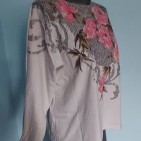 Изумително красива, памучна блуза с прилеп ръкави "Fendi" ® , снимка 3 - Блузи с дълъг ръкав и пуловери - 35538845